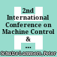2nd International Conference on Machine Control & Guidance : proceedings, March 9-11, 2010 /