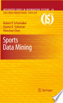 Sports Data Mining [E-Book] /