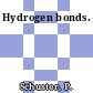 Hydrogen bonds.