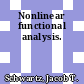 Nonlinear functional analysis.