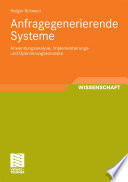 Anfragegenerierende Systeme [E-Book] : Anwendungsanalyse, Implementierungsund Optimierungskonzepte /