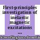First-principles investigation of inelastic magnetic excitations in nanostructures deposited on surfaces [E-Book] /