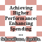 Achieving Higher Performance: Enhancing Spending Efficiency in Health and Education in Mexico [E-Book] /