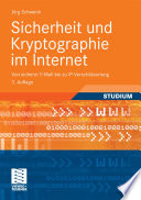 Sicherheit und Kryptographie im Internet [E-Book] : Von sicherer E-Mail bis zu IP-Verschlüsselung /