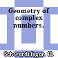 Geometry of complex numbers.
