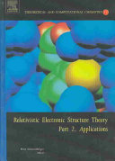 Relativistic electronic structure theory. 2. Applications /