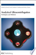 Analytical ultracentrifugation : techniques and methods  / [E-Book]