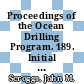 Proceedings of the Ocean Drilling Program. 189. Initial reports : the Tasmanian gateway : cenozoic climatic and oceanographic development : covering leg 189 of the cruises of the drilling vessel JOIDES Resolution, Hobart, Tasmania, the Sydney, Australia : sites 1168 - 1172, 11 March - 6 May 2000 /