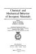 Chemical and mechanical behavior of inorganic materials : Guido Donegani Foundation. course 0011 : Tremezzo, 08.09.68-20.09.68 /