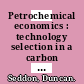 Petrochemical economics : technology selection in a carbon constrained world [E-Book] /