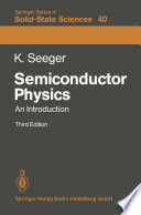 Semiconductor Physics [E-Book] : An Introduction /