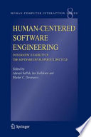 Human-Centered Software Engineering — Integrating Usability in the Software Development Lifecycle [E-Book] /