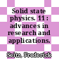 Solid state physics. 11 : advances in research and applications.