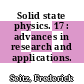 Solid state physics. 17 : advances in research and applications.