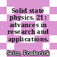 Solid state physics. 21 : advances in research and applications.