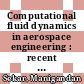 Computational fluid dynamics in aerospace engineering : recent advances [E-Book] /