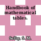 Handbook of mathematical tables.