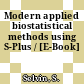 Modern applied biostatistical methods using S-Plus / [E-Book]