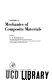 Mechanics of composite materials.