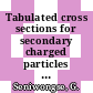 Tabulated cross sections for secondary charged particles from 100 MeV alpha particle bombardment of Mg-024,025,026, Al-027, and Si-028 target nuclei [E-Book] /