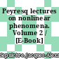 Peyresq lectures on nonlinear phenomena. Volume 2 / [E-Book]
