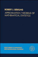Approximation theorems of mathematical statistics /