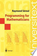 Programming for mathematicians /