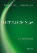 Lectures on N_X (p) [E-Book] /