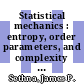 Statistical mechanics : entropy, order parameters, and complexity [E-Book] /
