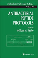 Antibacterial peptide protocols /
