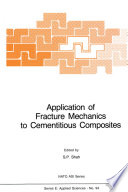 Application of Fracture Mechanics to Cementitious Composites [E-Book] /