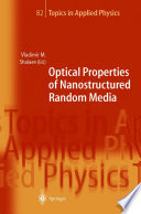 Optical Properties of Nanostructured Random Media [E-Book] /