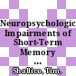 Neuropsychological Impairments of Short-Term Memory [E-Book] /