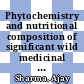 Phytochemistry and nutritional composition of significant wild medicinal and edible mushrooms : traditional uses and pharmacology [E-Book] /