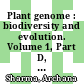 Plant genome : biodiversity and evolution. Volume 1, Part D, Phanerogams (Gymnosperm) and (Angiosperm-Monocotyledons) [E-Book] /