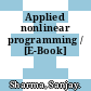 Applied nonlinear programming / [E-Book]