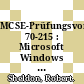 MCSE-Prüfungsvorbereitung 70-215 : Microsoft Windows 2000 Server /