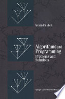 Algorithms and Programming [E-Book] : Problems and Solutions /