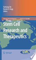 Stem Cell Research and Therapeutics [E-Book] /