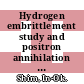 Hydrogen embrittlement study and positron annihilation response of hydrogen in AISI 4340 steel /