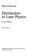 Introduction to laser physics.