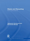 Waste and recycling : theory and empirics [E-Book] /