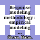 Response modeling methodology : empirical modeling for engineering and science [E-Book] /