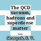 The QCD vacuum, hadrons and superdense matter / [E-Book]