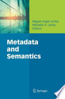 Metadata and Semantics [E-Book] /