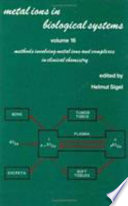 Methods involving metal ions and complexes in clinical chemistry.
