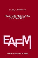 Fracture mechanics of concrete: structural application and numerical calculation.