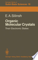 Organic Molecular Crystals [E-Book] : Their Electronic States /