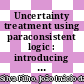 Uncertainty treatment using paraconsistent logic : introducing paraconsistent artificial neural networks [E-Book] /