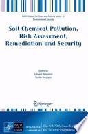 Soil Chemical Pollution, Risk Assessment, Remediation and Security [E-Book] /